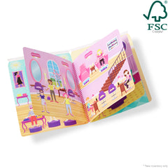 Puffy Sticker Activity Book - Day of Glamour