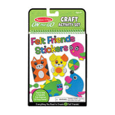 On-the-Go Felt Friends Stickers Craft Activity Set