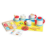 Wooden Steep & Serve Tea Set