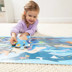 Search & Find Beneath the Waves Floor Puzzle - 48 Pieces