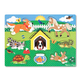 Pets Peg Puzzle - 8 Pieces