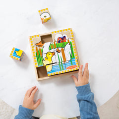 Farm Cube Puzzle - 16 Pieces