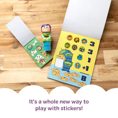 Sticker WOW!™ Disney Toy Story Buzz Lightyear Bundle: Activity Pad & Sticker Stamper + Mini Activity Pad and 200 Refill Stickers