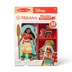 Disney Moana Wooden Magnetic Dress-Up Play Set