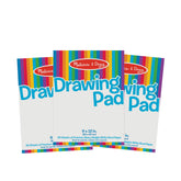 Drawing Paper Pad (50 Sheets, 9 x 12 Inches) 3-Pack