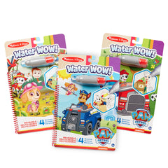 PAW Patrol Water Wow! 3-Pack - Skye, Chase, Marshall Water Reveal Pads