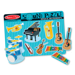 Musical Instruments Sound Puzzle - 8 Pieces
