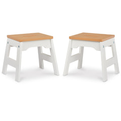 Wooden Stools – Set of 2
