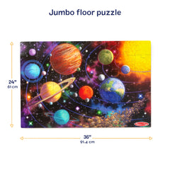 Solar System Floor Puzzle - 48 Pieces