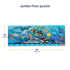 Search & Find Beneath the Waves Floor Puzzle - 48 Pieces