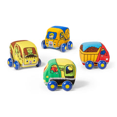 K's Kids Pull-Back Construction Vehicles