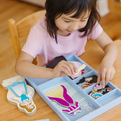 Belle Wooden Magnetic Dress-Up