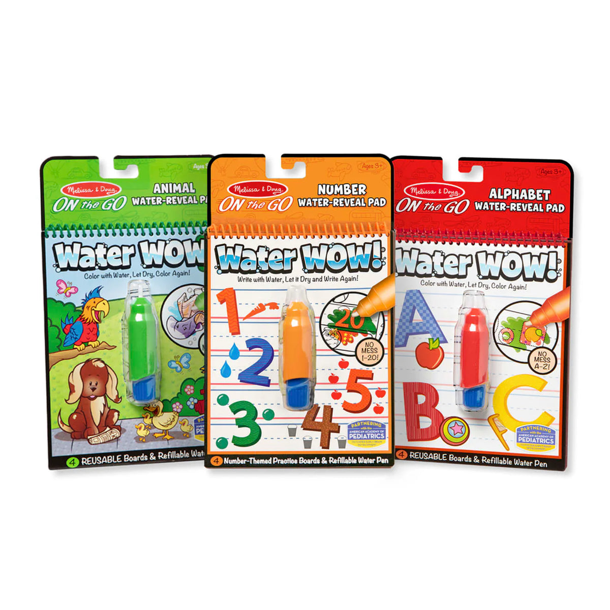 Water Wow Bundle - Animals, Alphabet & Numbers