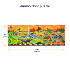 Land of Dinosaurs Floor Puzzle - 48 Pieces
