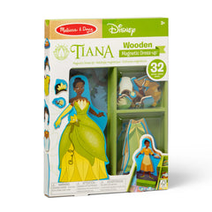 Disney Tiana Wooden Magnetic Dress-Up Play Set