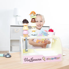 Melissa & Doug x Van Leeuwen Wooden Ice Cream Counter