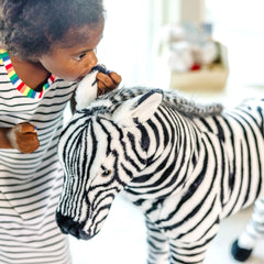 Zebra Lifelike Plush Stuffed Animal
