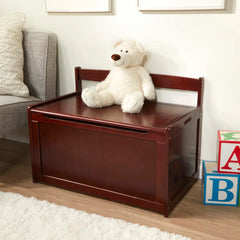 Wooden Toy Chest (Espresso)