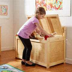 Wooden Toy Chest (Honey)