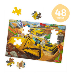 Building Site Floor Puzzle - 48 Pieces