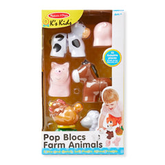 Pop Blocks Farm Animals