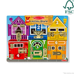 Wooden Latches Board